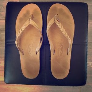 Rainbow Sandals Flirty Braid in Sierra Brown